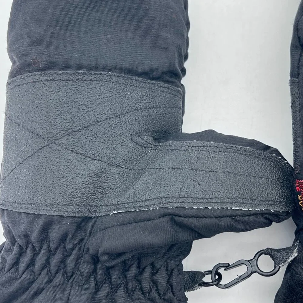 Wells Lamont Hotfingers Microlar Waterproof Breathable Mittens Youth Small Black - Picture 10 of 11